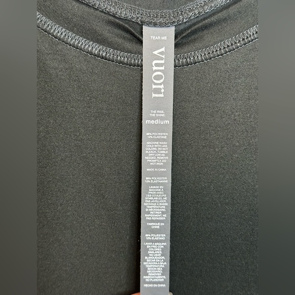 VUORI Lux Harem Jumpsuit Athleasure Comfy Cozy Black Size Medium - Picture 5 of 16